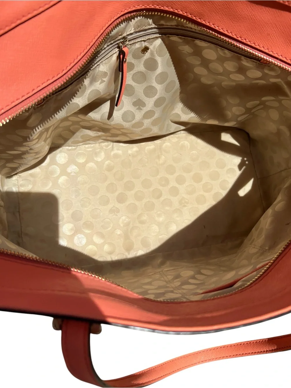 kate spade Cedar Street Harmony Tote Salmon Pink Saffiano Leather Bag